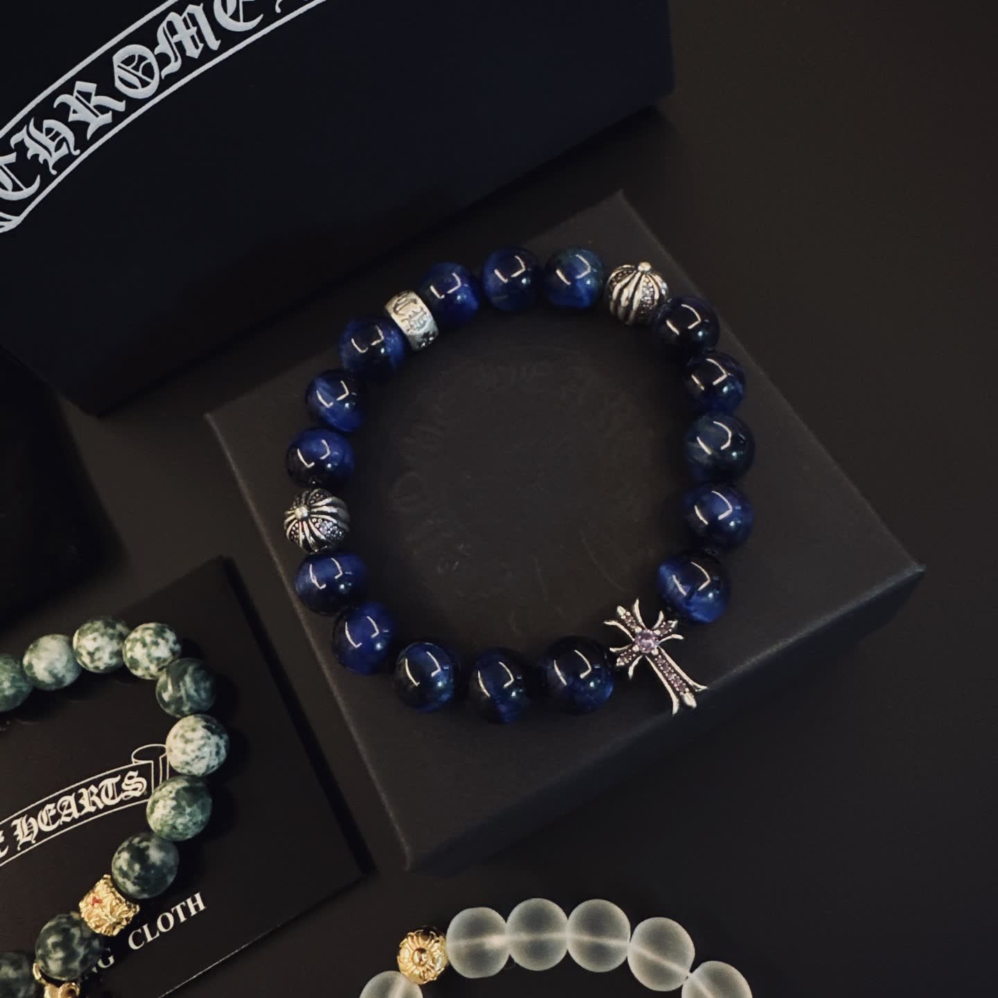 Chrome Hearts Beaded Bracelet Set